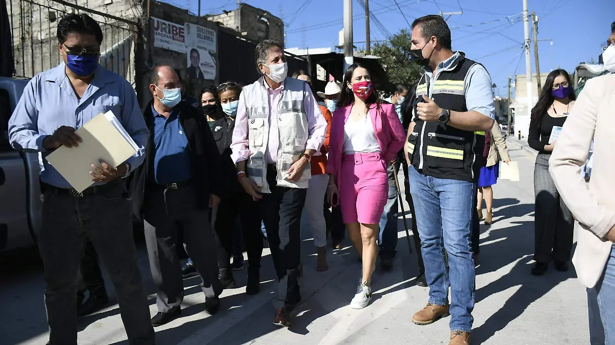 Entrega de calles rehabilitadas en Zapopan